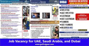 Asmacs Gulf Job Vacancy | Saudi & UAE Jobs