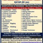 Free Recruitment - Shutdown Project Qatar