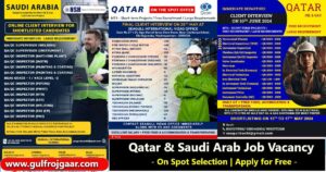 Gulf Job Interviews Saudi & Qatar Jobs - 300+