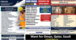 Gulf Jobs Today | Oman, Qatar, Saudi Arabia