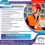 Hiring for NESMA United Industries - Saudi Arabia