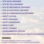 Jobs for Oil & Gas Projects