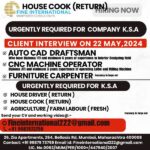 Urgent Job Openings in K.S.A - Client interview