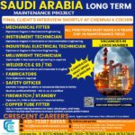 Maintenance Jobs in Saudi Arabia Long-Term
