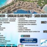 NEOM Job Vacancy – Sindalah Island Project - Saudi Arabia