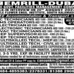 Emrill-Dubai Walk-in Interview Cansun Manpower