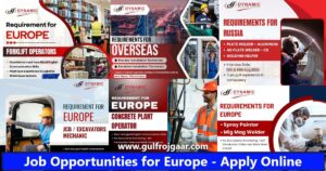 Europe Jobs for Indians | Dynamic Staffing Services