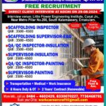 Free Recruitment Qatar Insulation Engineering Company (INECO)