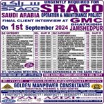 Gulf Jobs Hiring for Sraco Company - Saudi Arabia