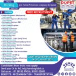 Hiring for Doha Petroleum Company, Qatar