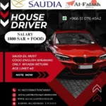 House Driver Jobs in Saudi Arabia