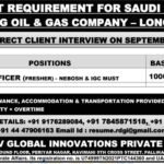 Jobs for Safety Officer in Saudi Arabia