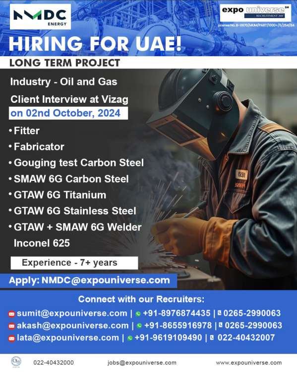 NMDC Energy Jobs in UAE