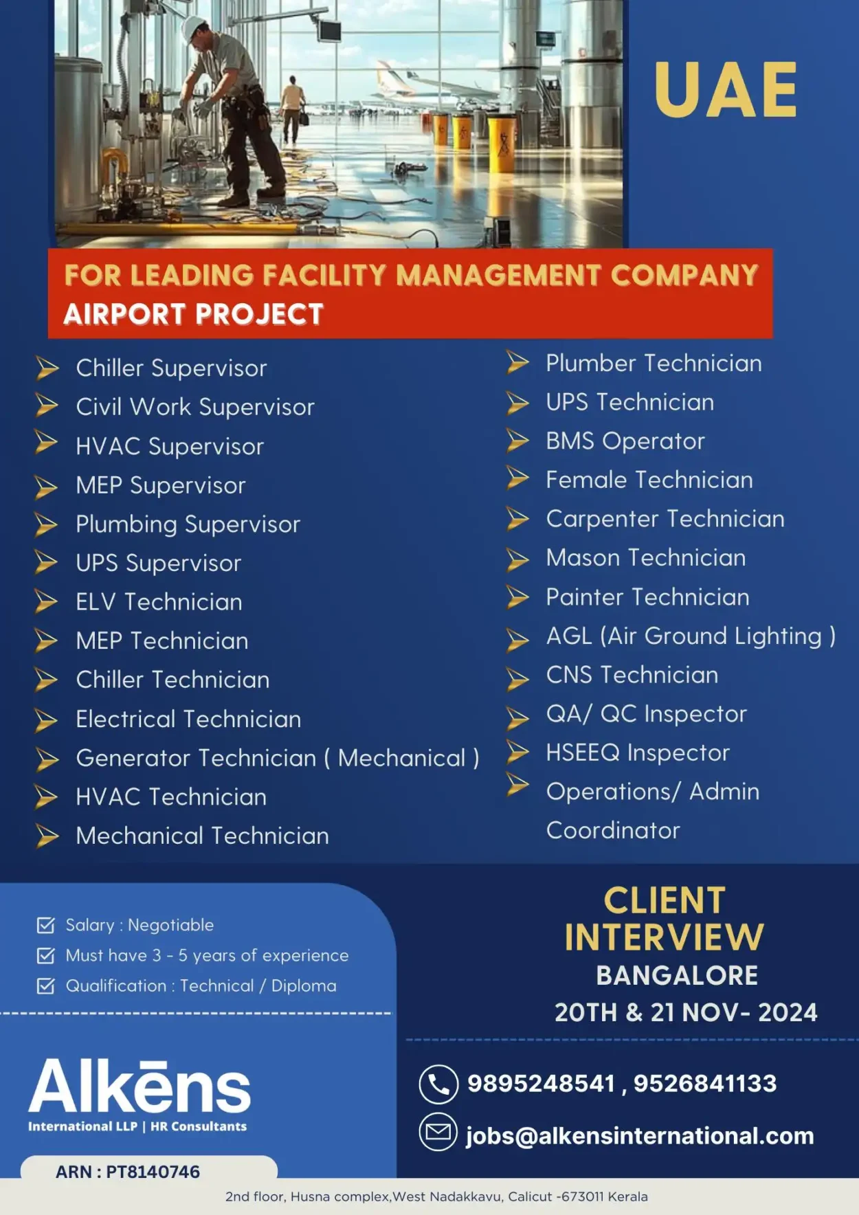 Airport Maintenance jobs in UAE