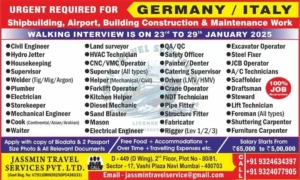 Job Openings for Germany & Italy