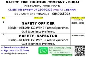 Safety jobs in Dubai