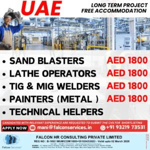 Urgent Job Openings for UAE – Long-Term Project