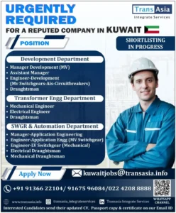 Jobs for Kuwait - TransAsia