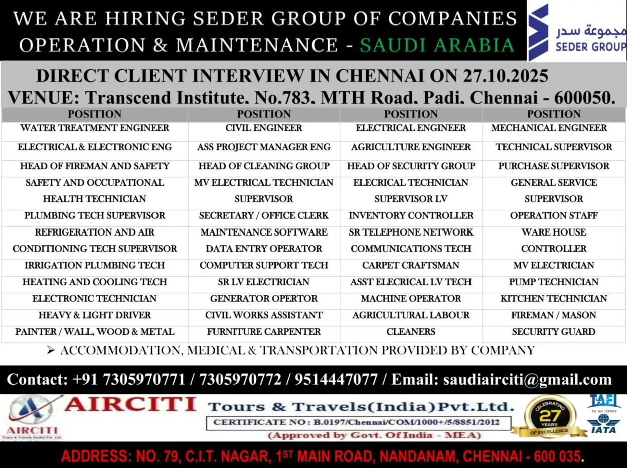 Seder Group of Companies – Saudi Arabia