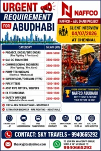 Gulf jobs in Abu Dhabi and Saudi Arabia