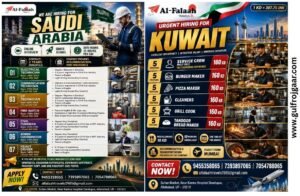 Urgent Hiring for Saudi Arabia & Kuwait – Multiple Positions