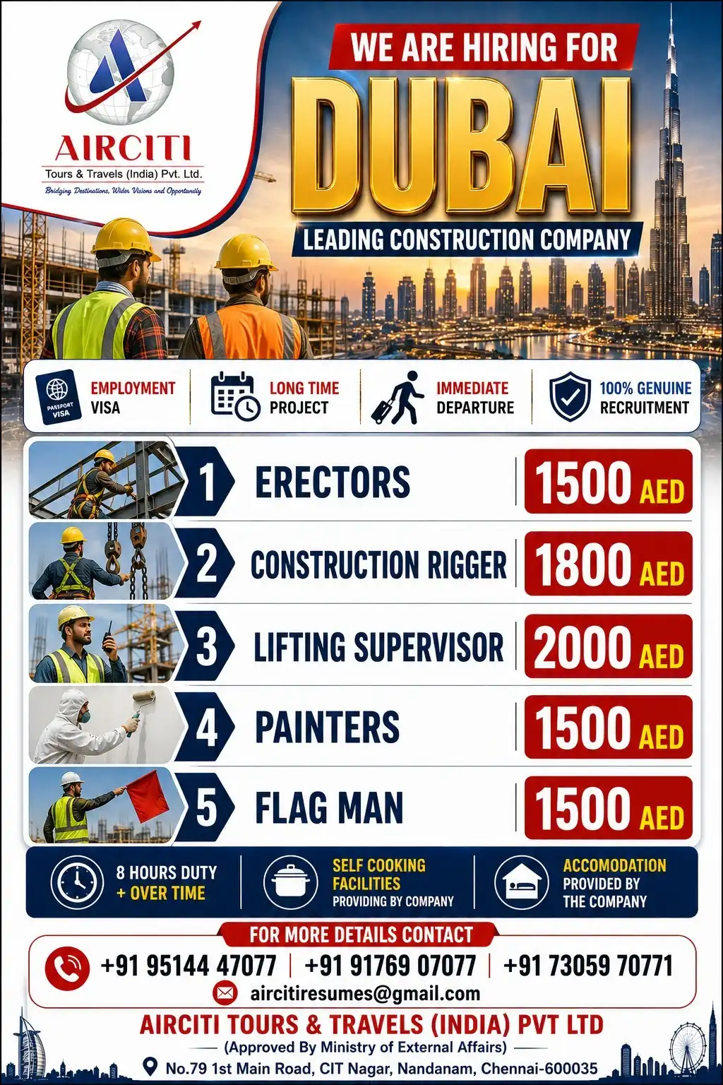 Dubai – Construction Company