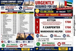 Qatar & UAE jobs - Direct Client Interviews