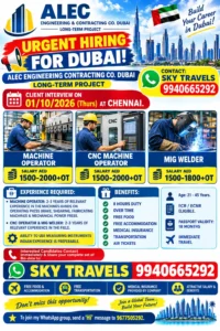 Hiring for Dubai - ALEC Engineering & Contracting