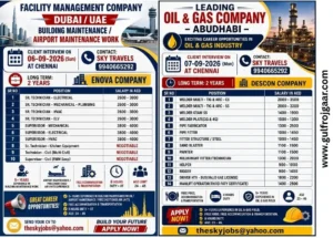 Latest UAE jobs - Dubai & Abu Dhabi