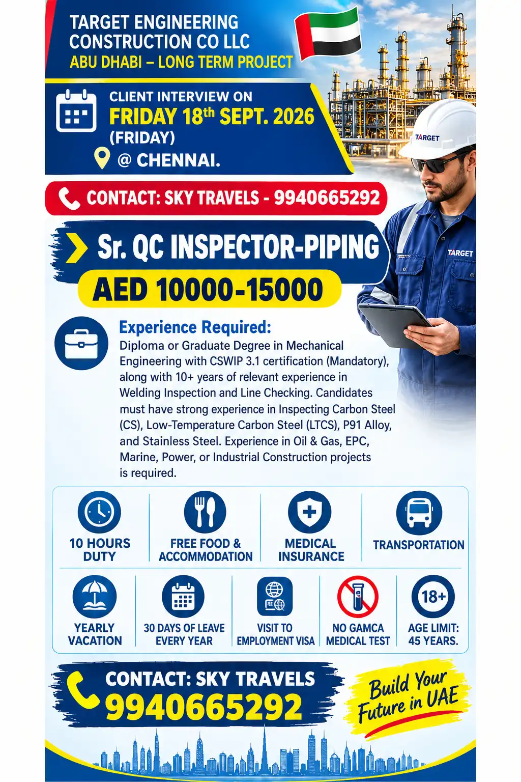 UAE – Target Engineering Construction Co. LLC