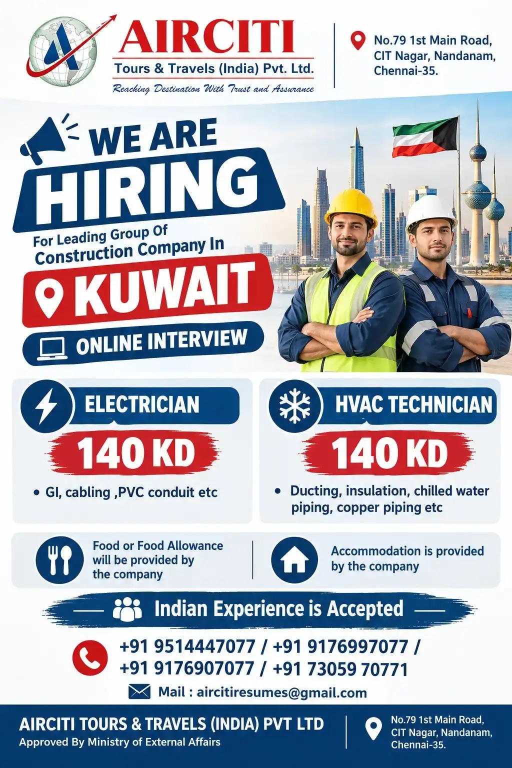 Dubai and Kuwait construction jobs Dubai and Kuwait construction jobs