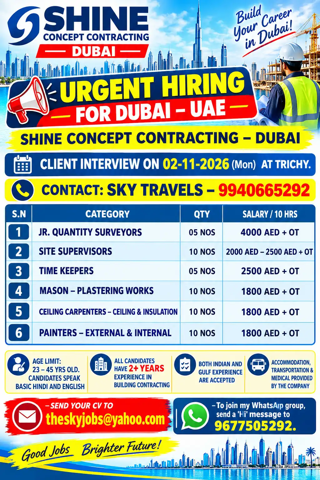 Shine Concept Contracting – Dubai