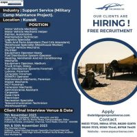 Gulf Job Vacancy Wanted for Kuwait