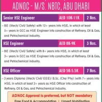 HSE Vacancies Adnoc Abu-Dhabi