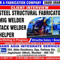 Saudi Job Vacancy Urgent Hiring for a Fabrication Co.